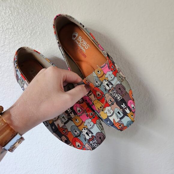Bobs Dog Flats Size 7 - Picture 1 of 11